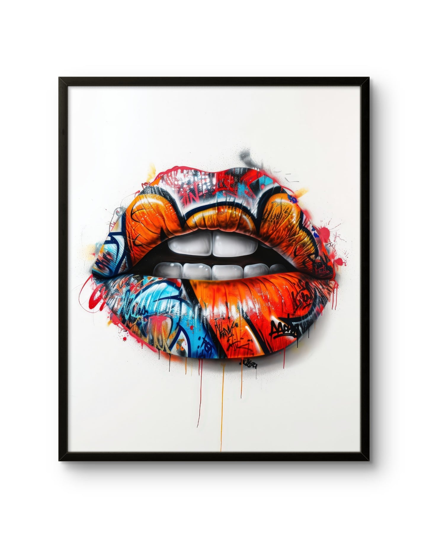 Graffiti Kiss Orange Edition