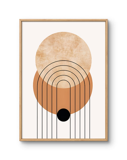 Modern Earth Arch Circle Design