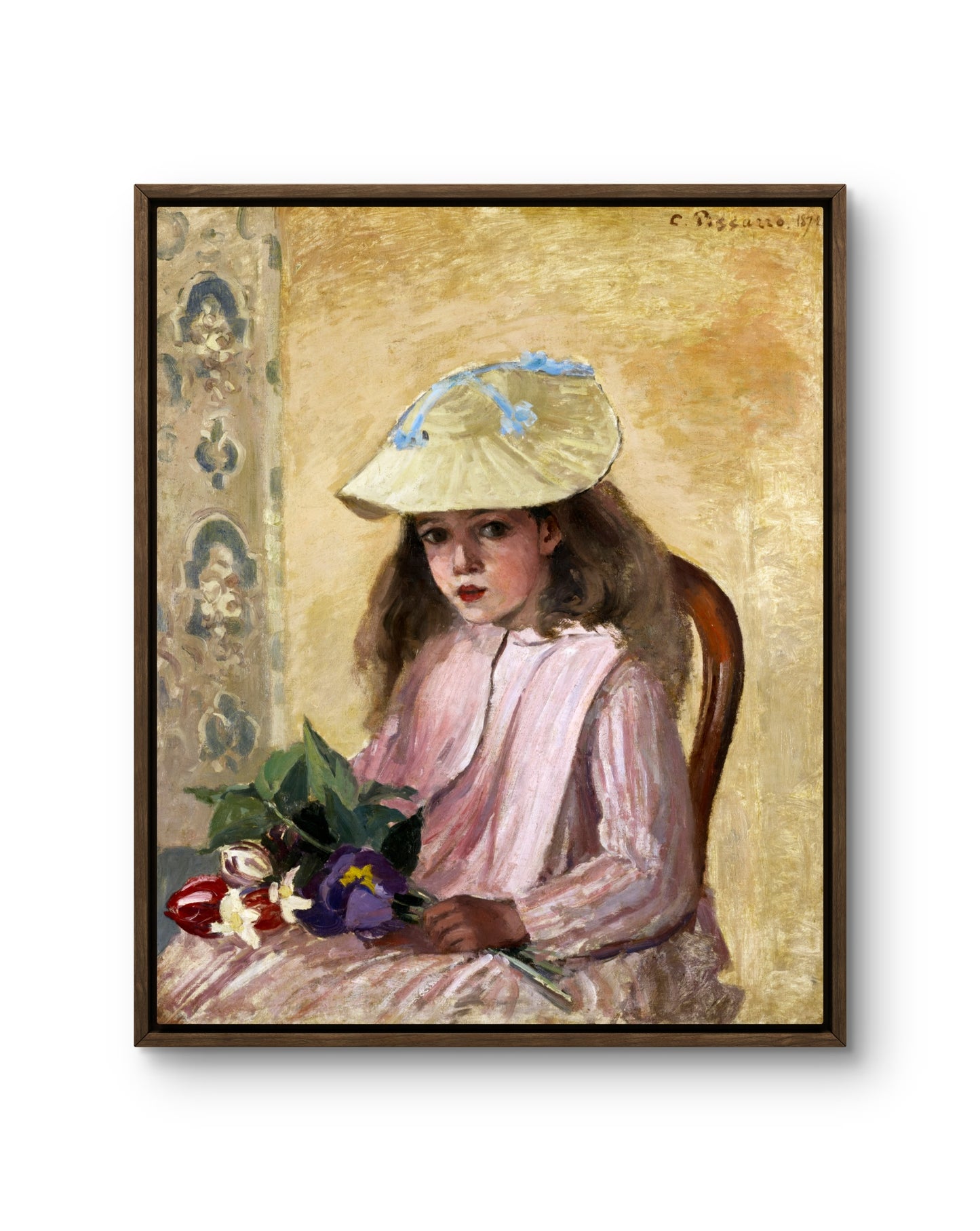 Girl with Flowers