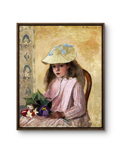 Girl with Flowers