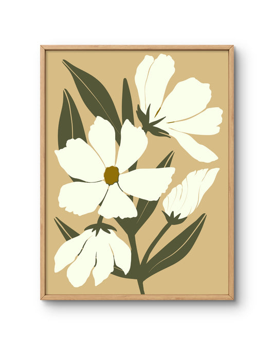 Light Botanical Silhouette