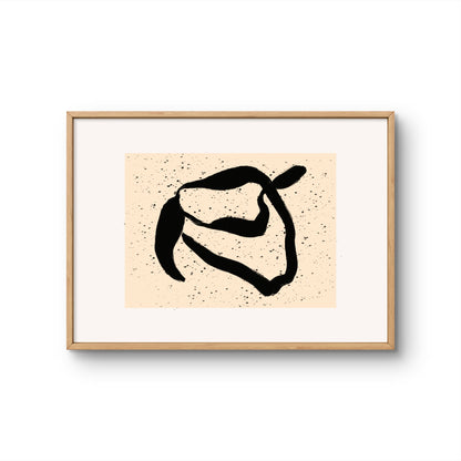 Abstract Ink Loop with Texture