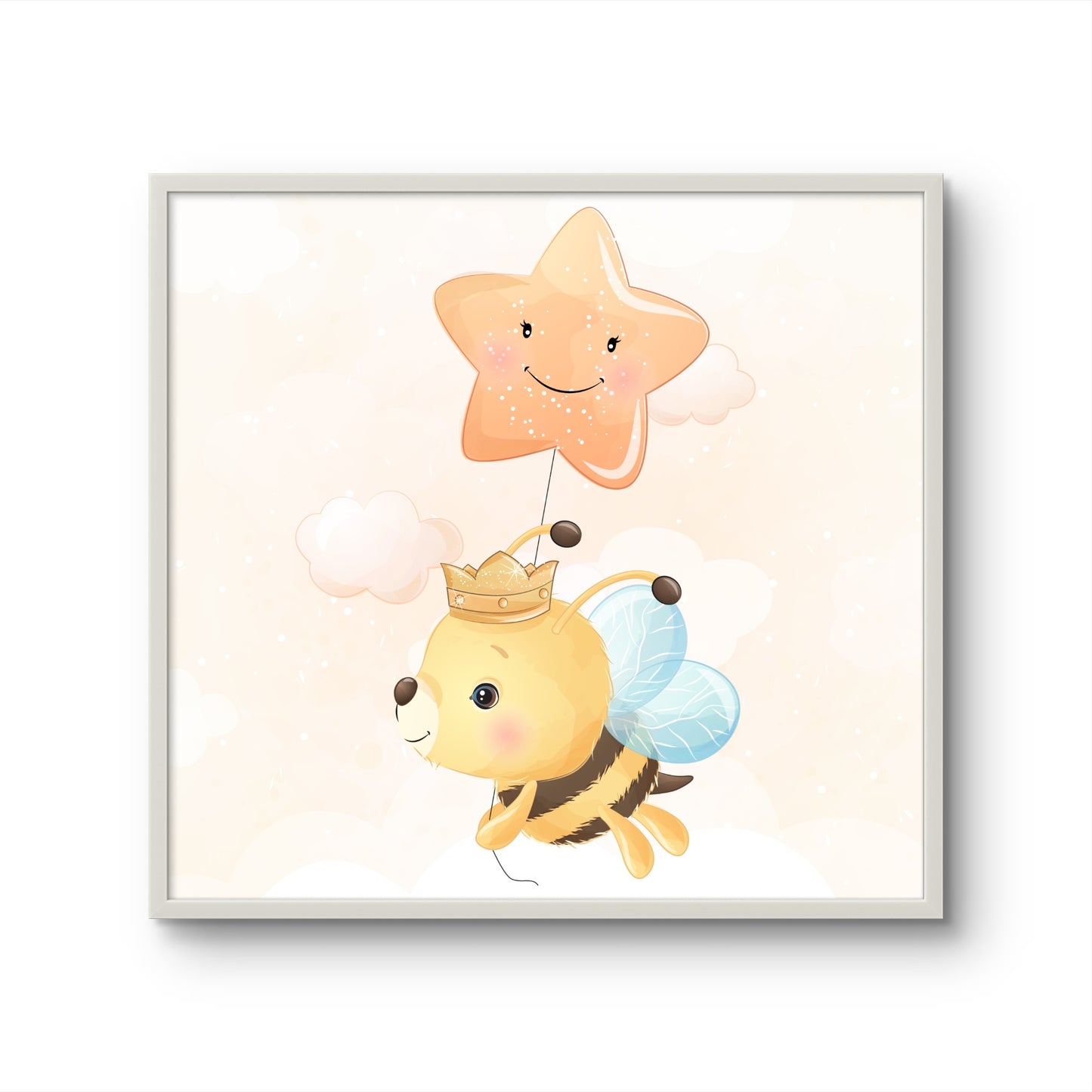 Bee Prince with Star Balloon