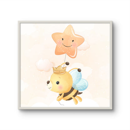 Bee Prince with Star Balloon