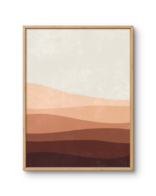 Blush Desert Dunes