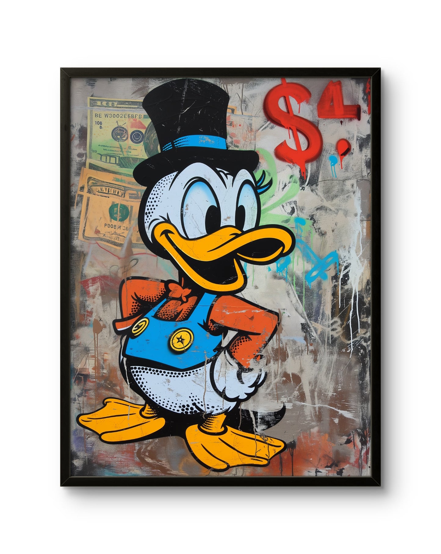 Scrooge McDuck Graffiti