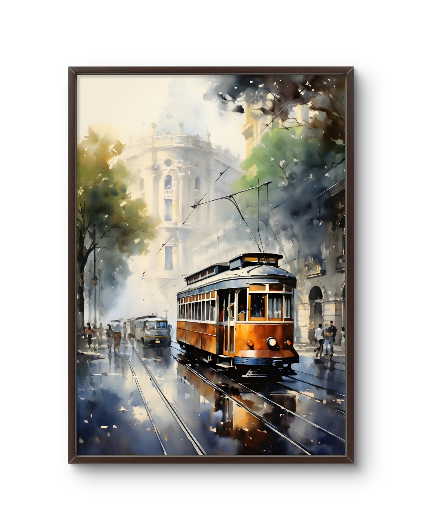Morning Tram Haze