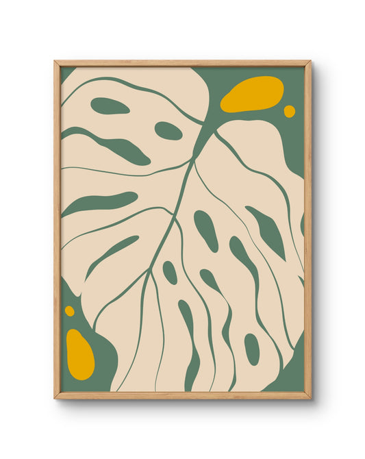 Modern Palm Leaf
