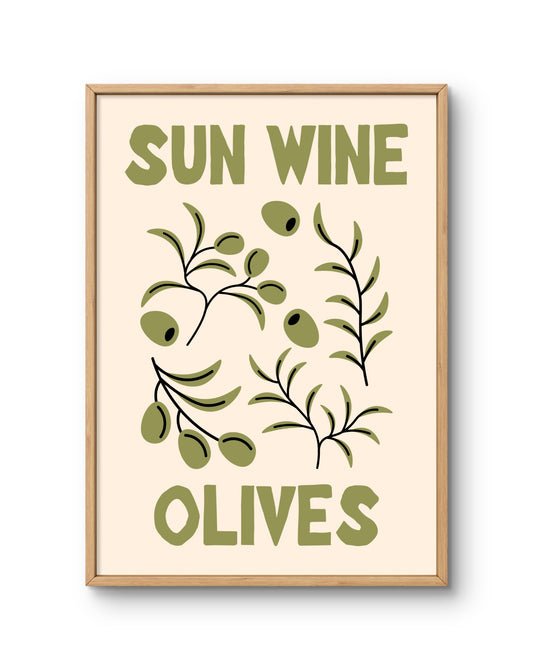 Sun, Wine & Olives