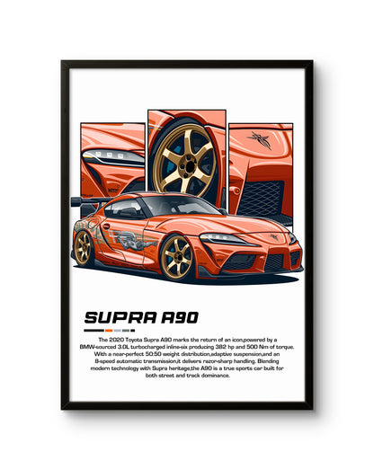 Toyota Supra A90 Modern Icon Reborn