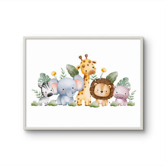 Safari Friends Row