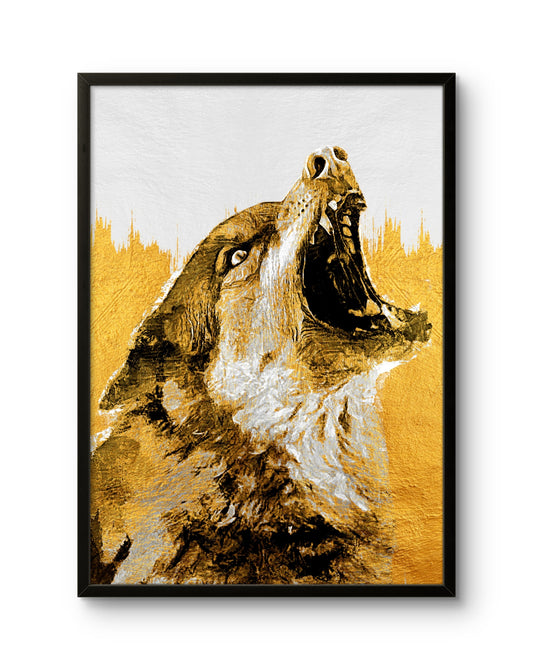 Golden Wolf Howl