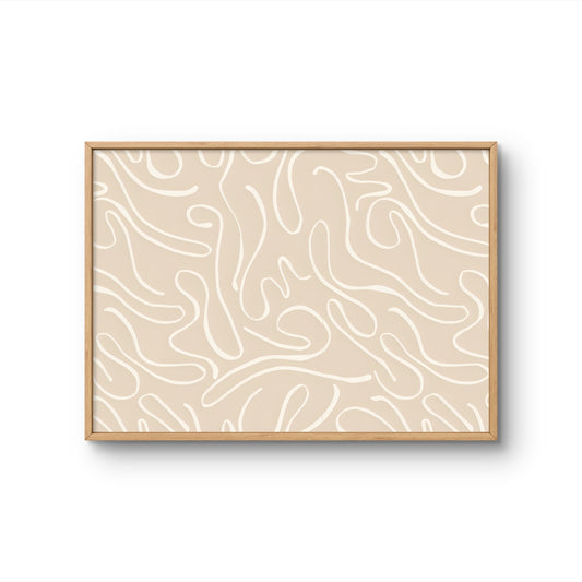 Soft Abstract Wave Pattern