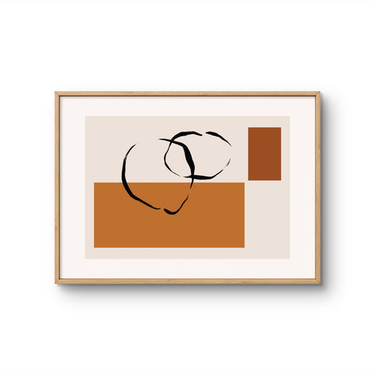 Modern Geometry Warm Earth