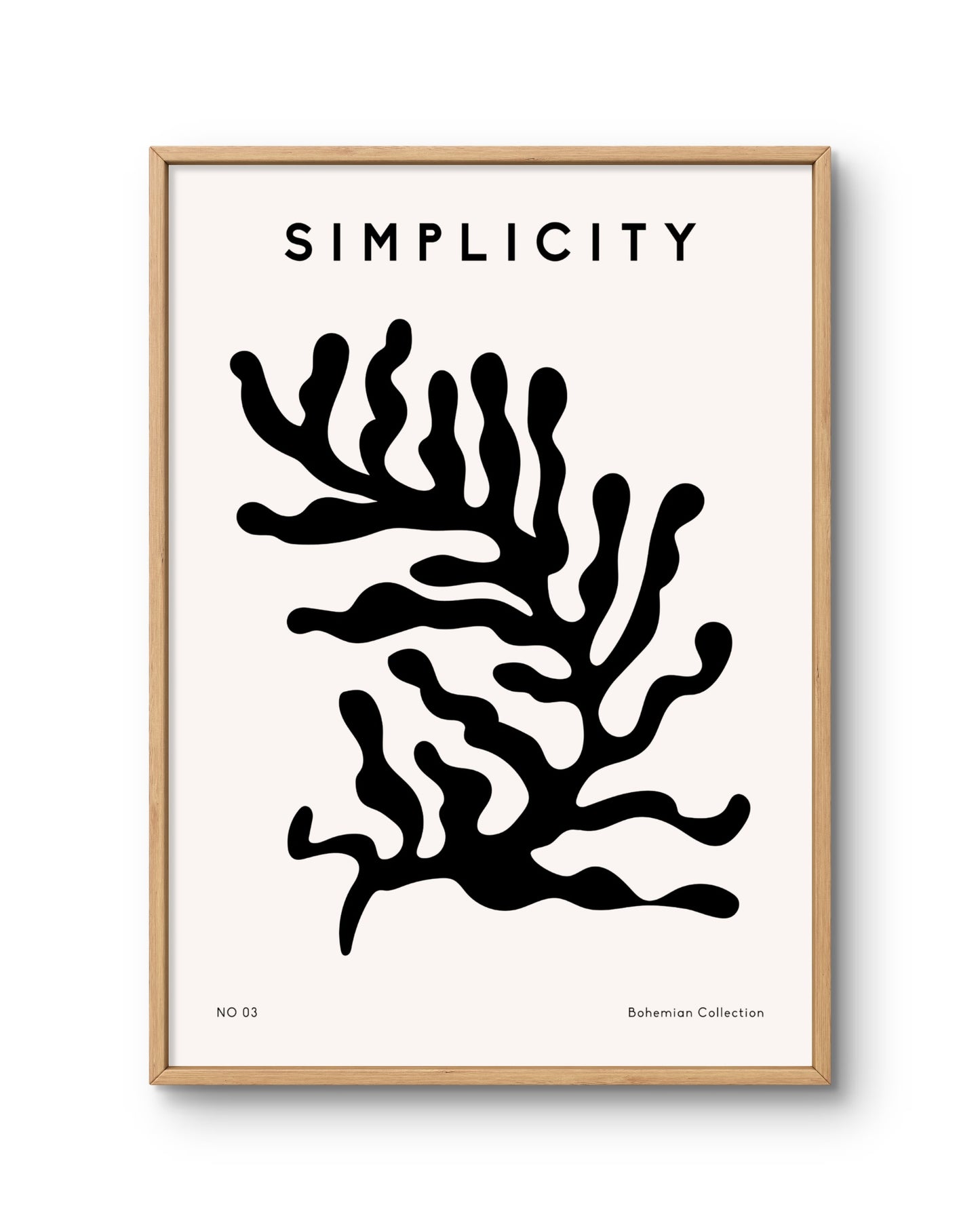 Simplicity No. 03 Organic Abstract Form