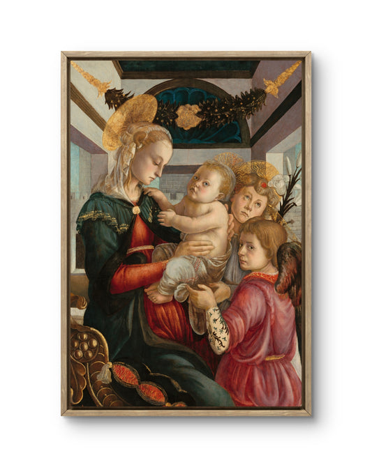 Madonna and Child with Angels
