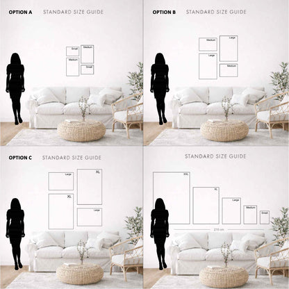 Earth & Form - Abstract Wall Art Set