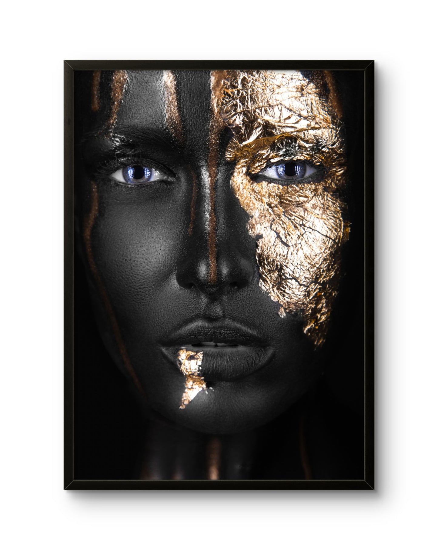 Gold Mask Face