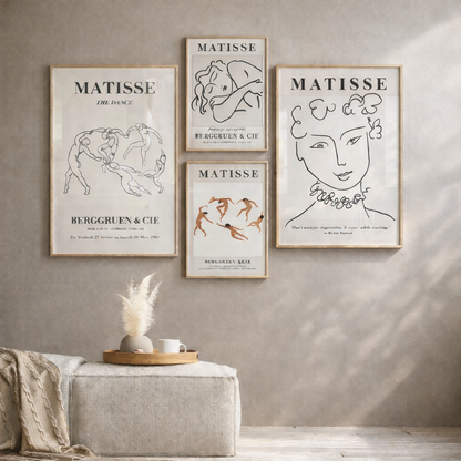 Quiet Movement - Matisse Line Art
