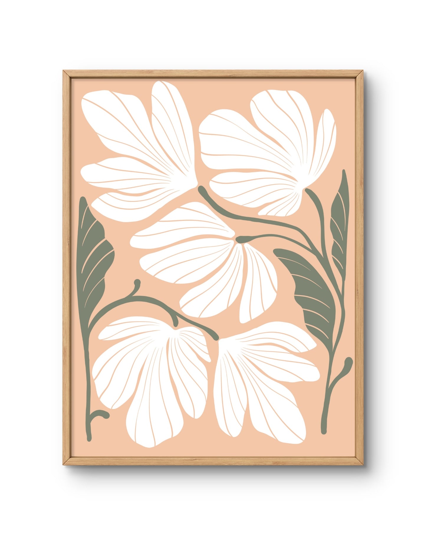 Blush Botanical Silhouettes