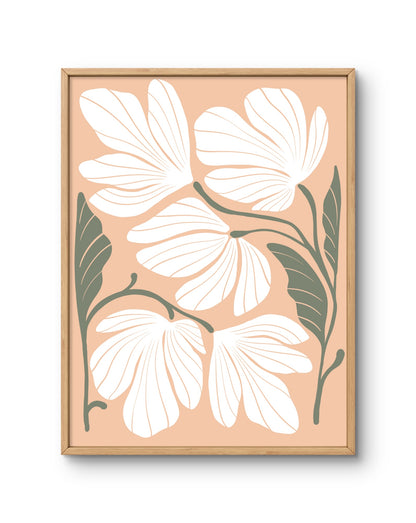Blush Botanical Silhouettes