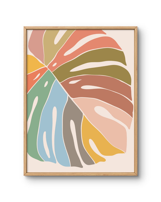 Colorful Botanical Abstract