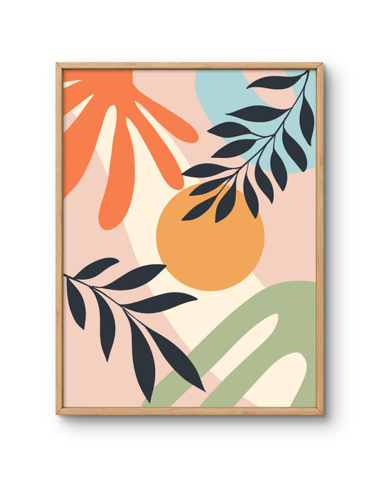 Pastel Arches ���' Botanical Abstract