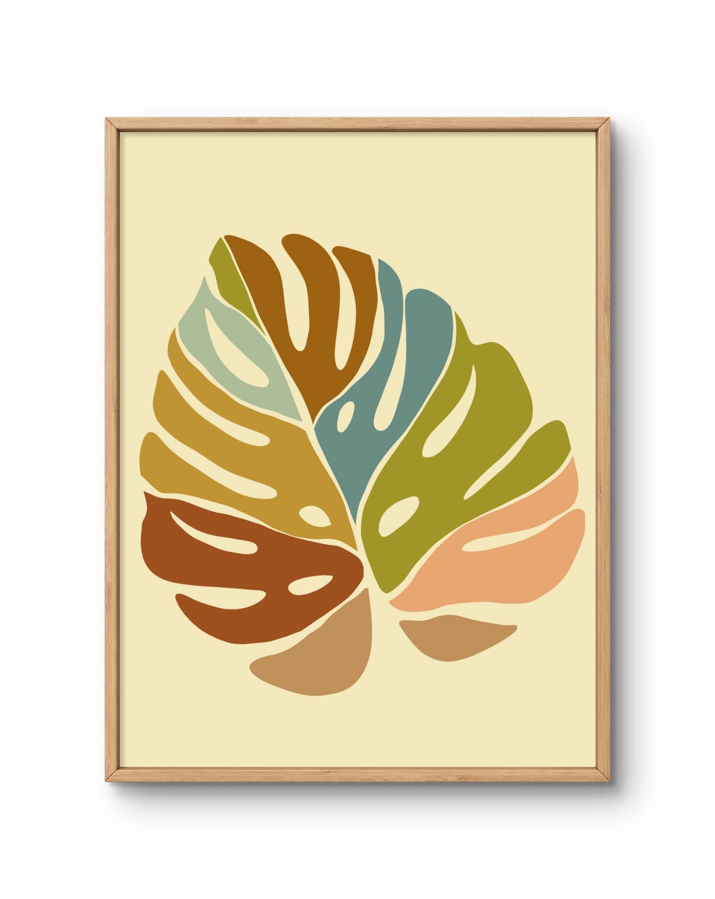 Abstract Botanical Leaf Medley