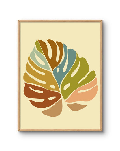 Abstract Botanical Leaf Medley
