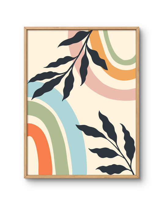 Organic Rhythm ���' Abstract Leaves