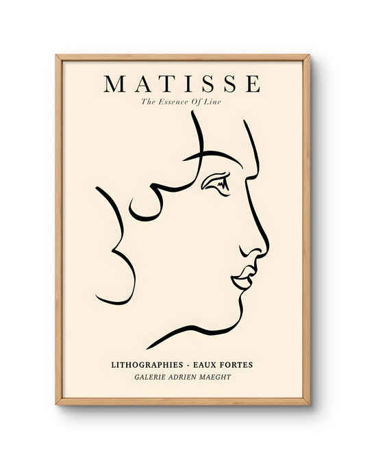 Matisse ���' Profile Line Drawing