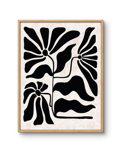 Black Botanical Silhouettes