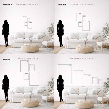 Luxury Gold Accent Art Set