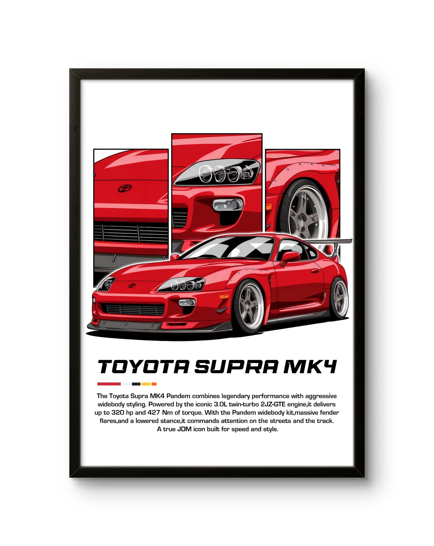 Toyota Supra MK4 Pandem Widebody Icon