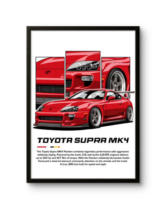 Toyota Supra MK4 Pandem Widebody Icon