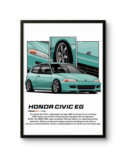 Honda Civic EG Lightweight JDM Classic