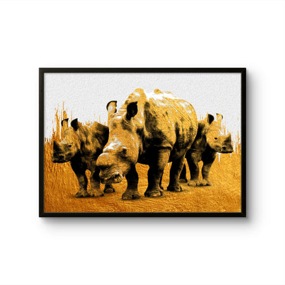 Golden Rhinos Trio