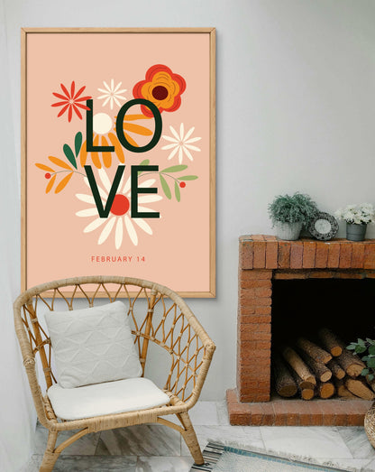 LOVE Floral Valentine