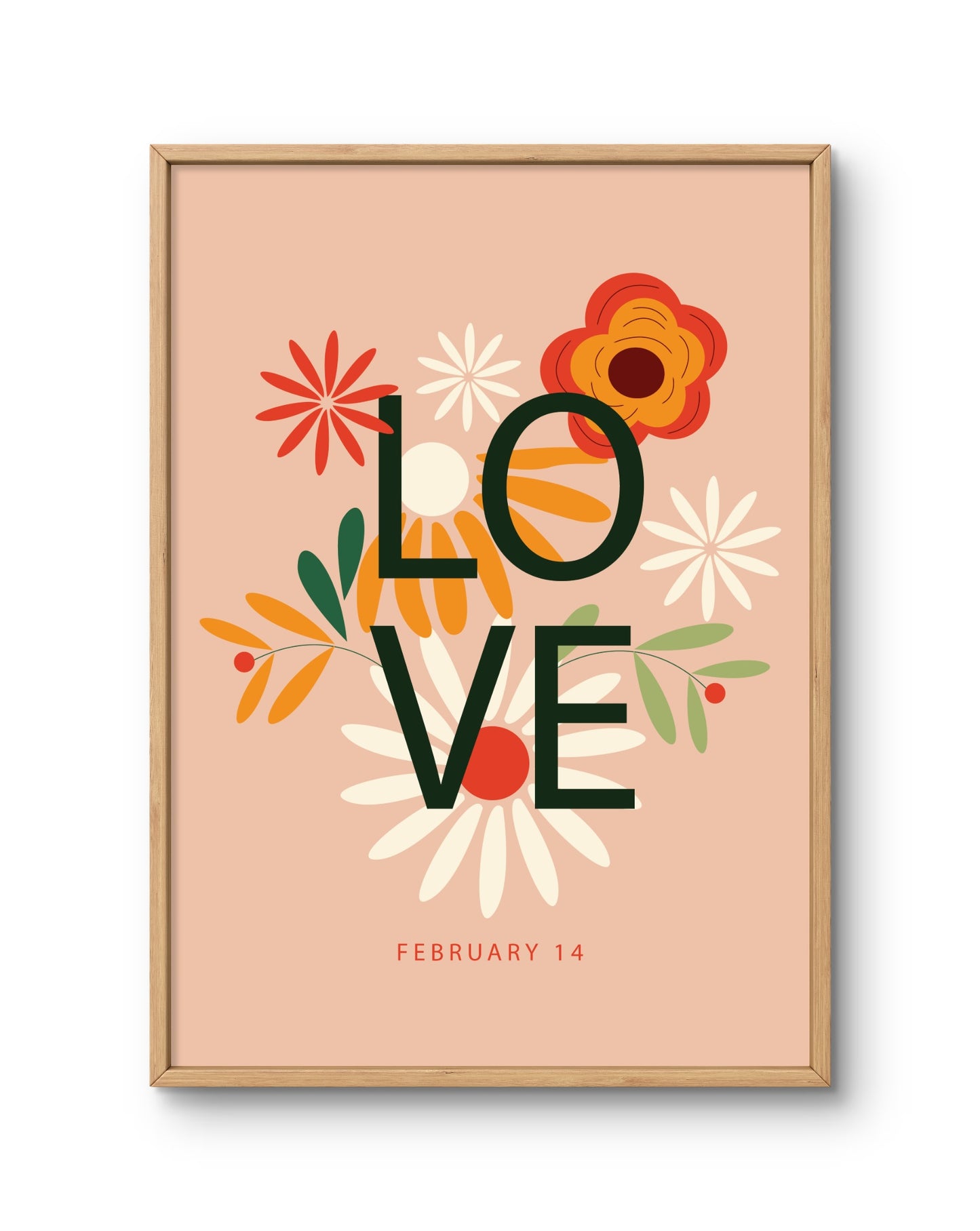 LOVE Floral Valentine