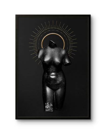 Black Venus Sculpture