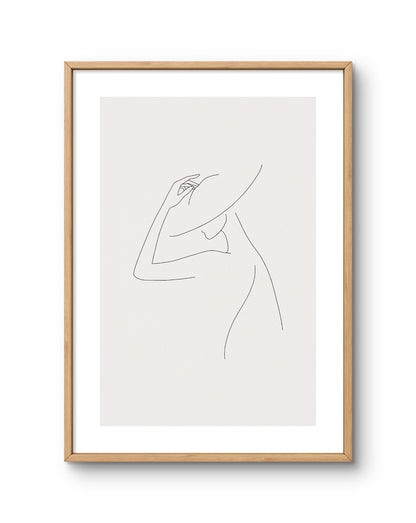 Soft Touch Line Drawing