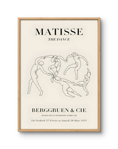 Quiet Movement - Matisse Line Art