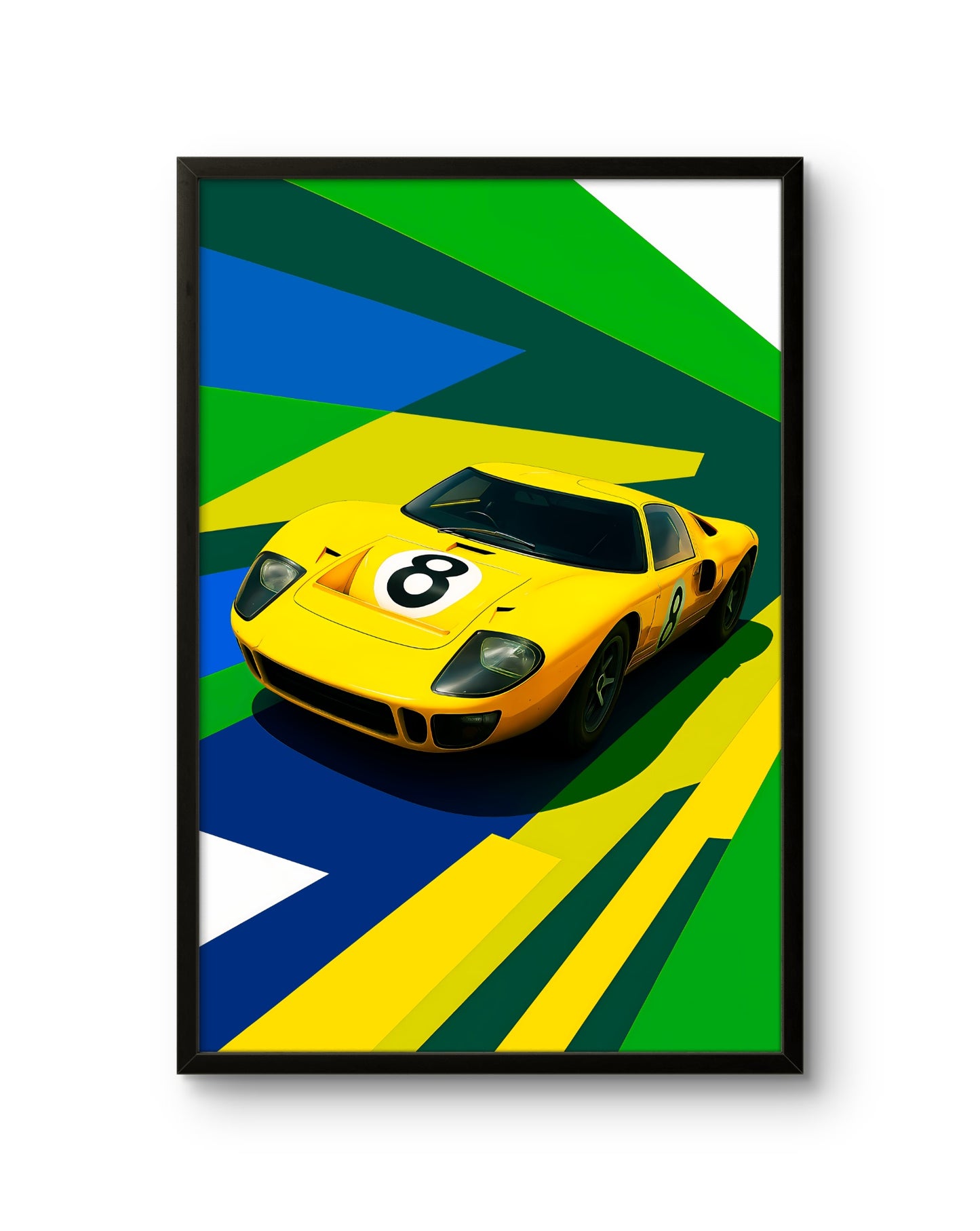 GT Racer No. 8 Le Mans Tribute