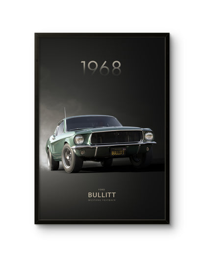 1968 Bullitt Mustang Cinematic Drive