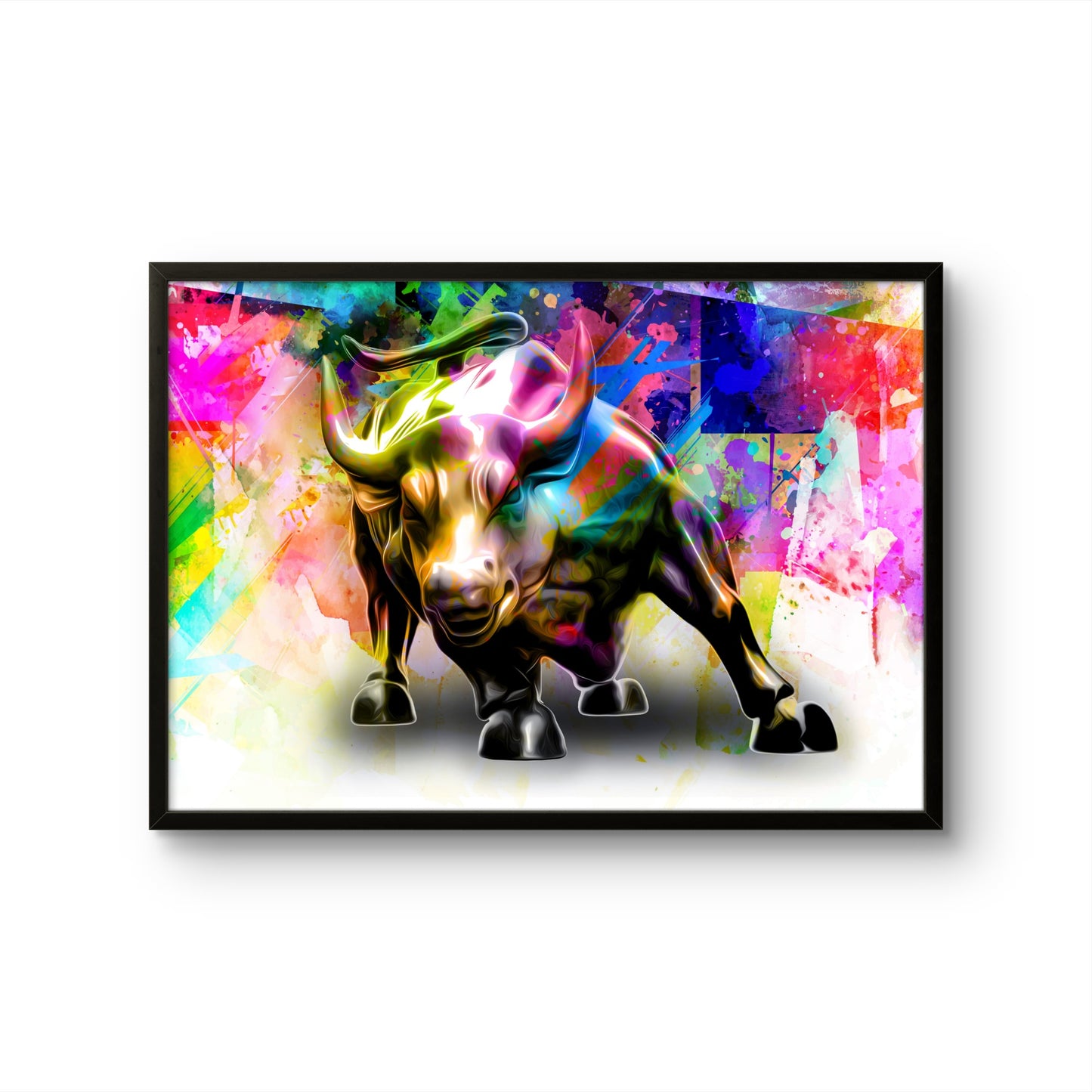 Neon Bull Charge