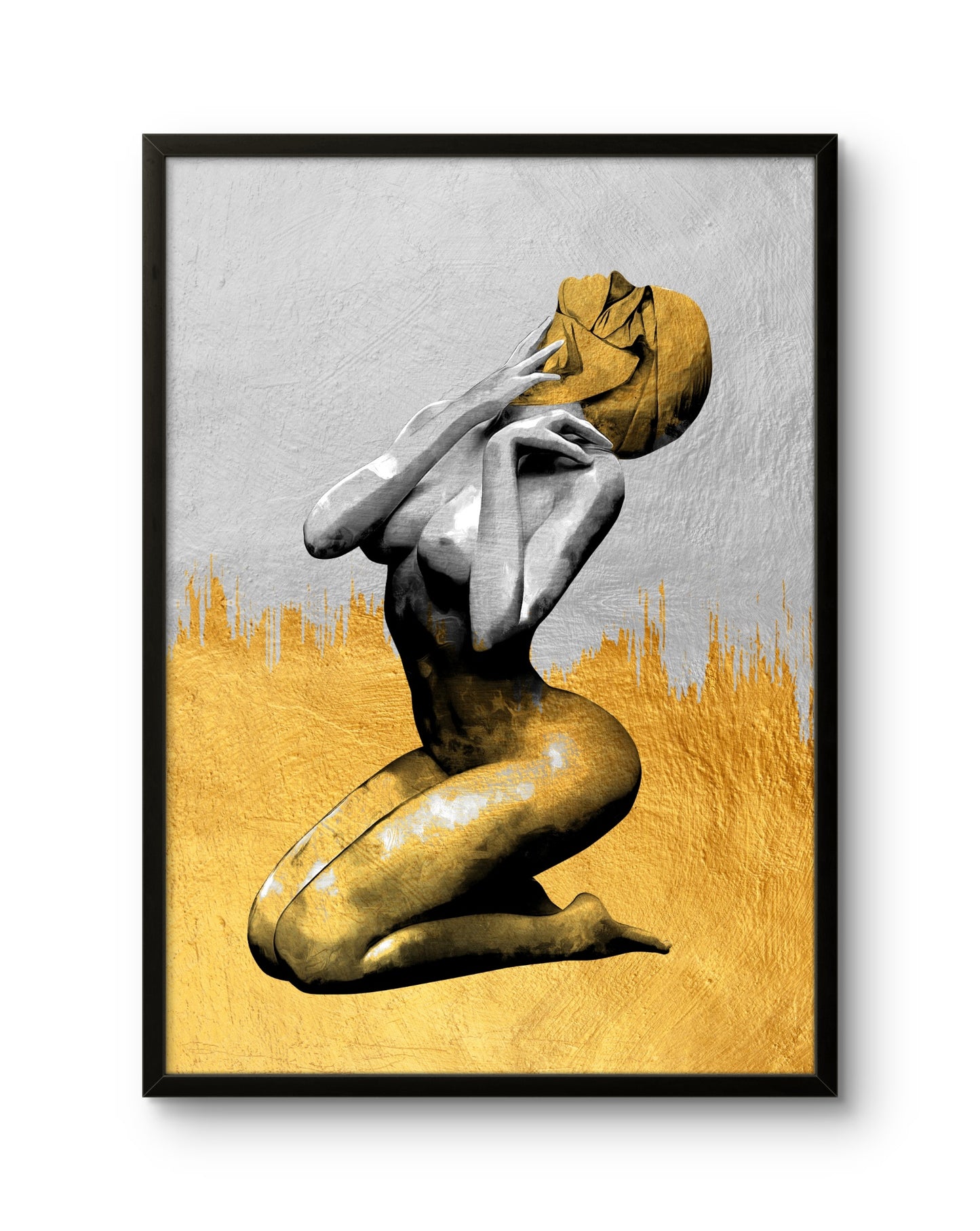 Golden Serenity Sculpture