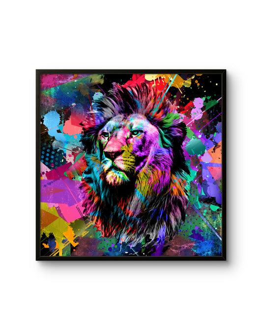 Galactic Lion ’' Cosmic Majesty