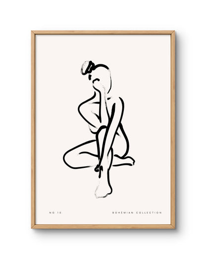 Bohemian Woman Figure