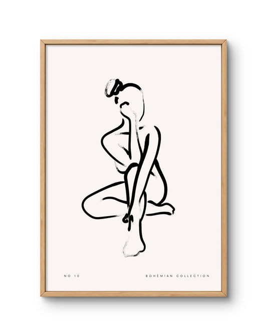 Bohemian Woman Figure
