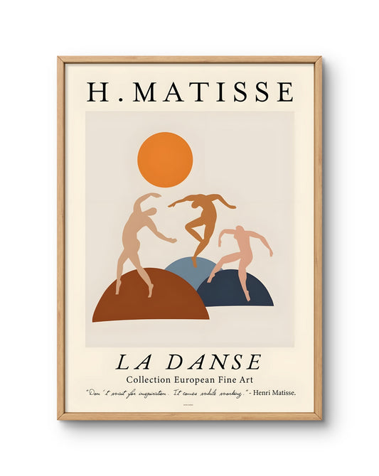 H. Matisse ���' La Danse (Modern Color Interpretation)